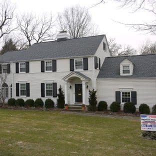 GAF Pewter Gray Roof — Colonial Home