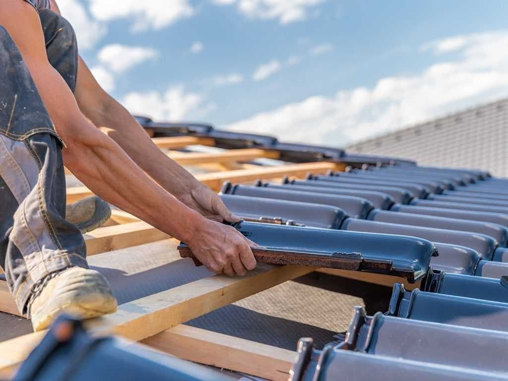 Roof Installation in Progress