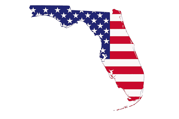 Florida Division state map